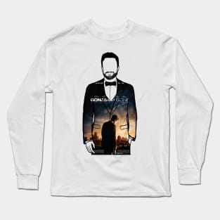 A portrait of Ben Affleck director of Gone Baby Gone Long Sleeve T-Shirt